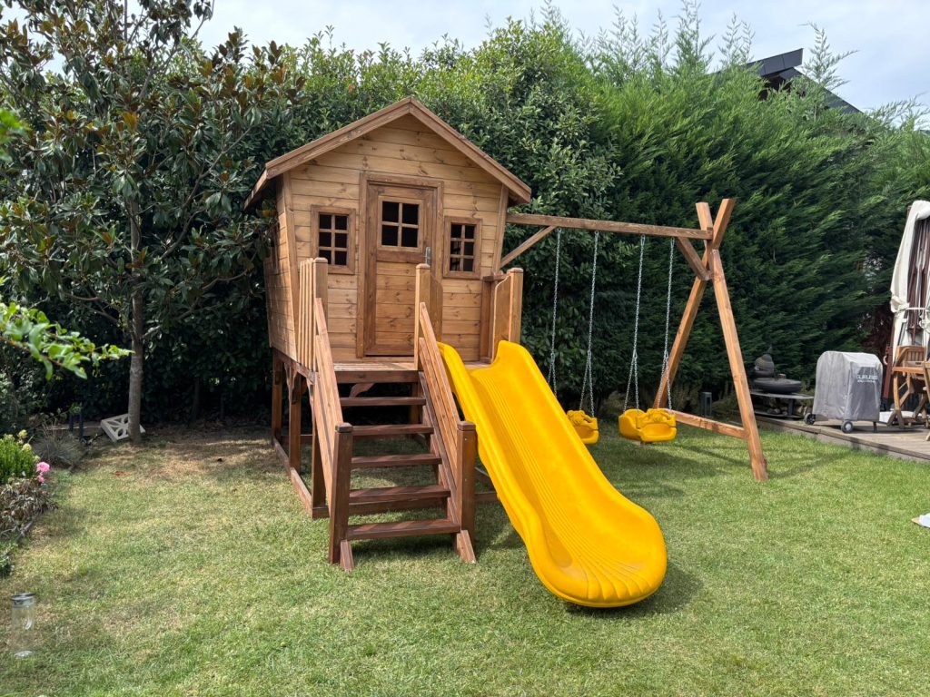 Ahşap Çocuk Oyun Evi   ZM O2 - görünüm 3
