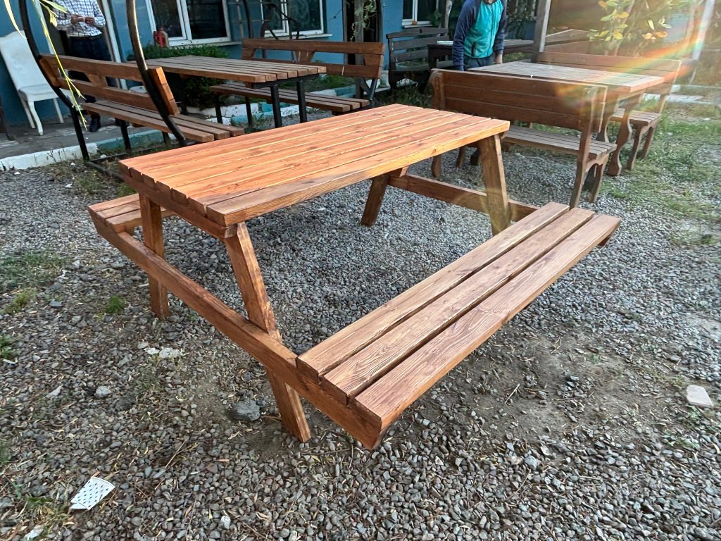 Ahşap  Piknik Masası - görünüm 2