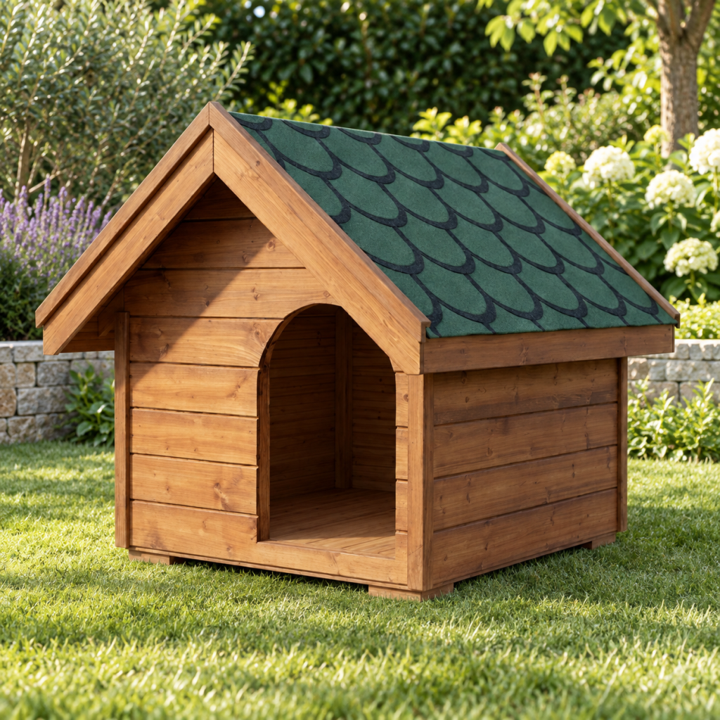 Ahşap Köpek Kulubesi ZM KP1 - görünüm 1
