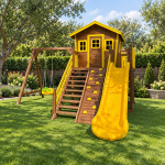Ahşap Çocuk Oyun Evi ZM 04