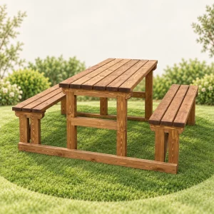 Ahşap Piknik Masası ZM P2